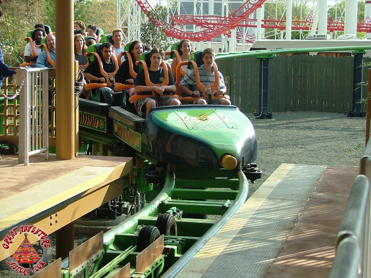 Kingda Ka Original Queue At Six Flags Great Adventure